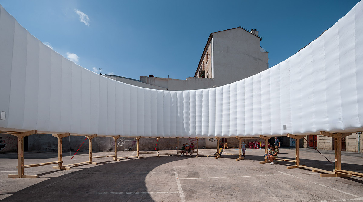 KOGAA's ring-shaped installation in Spain addresses to the issue of CO2 production in our cities