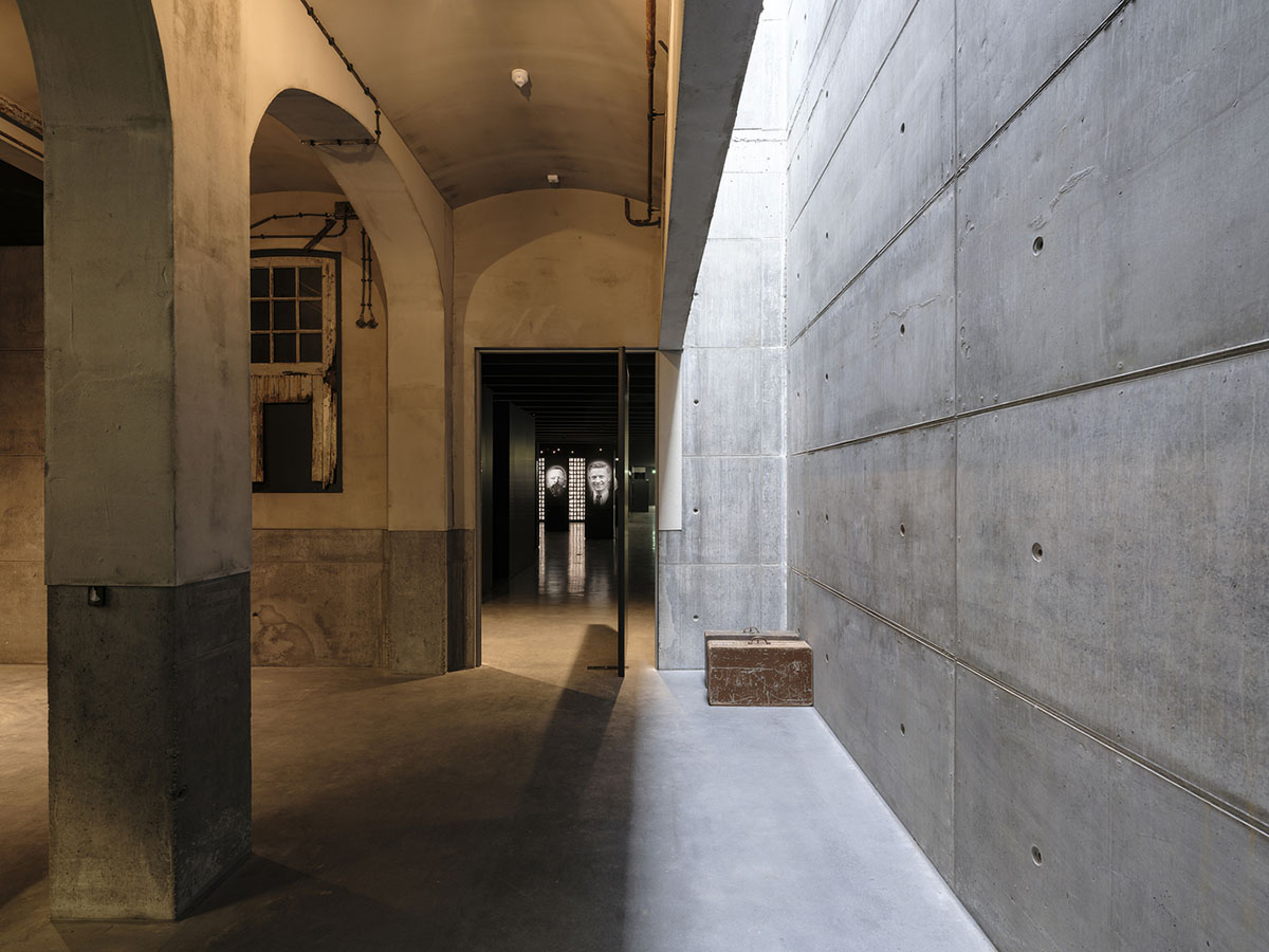 Inbo BV redesigns historic prisoner camp site with reflective pavilion and underground museum