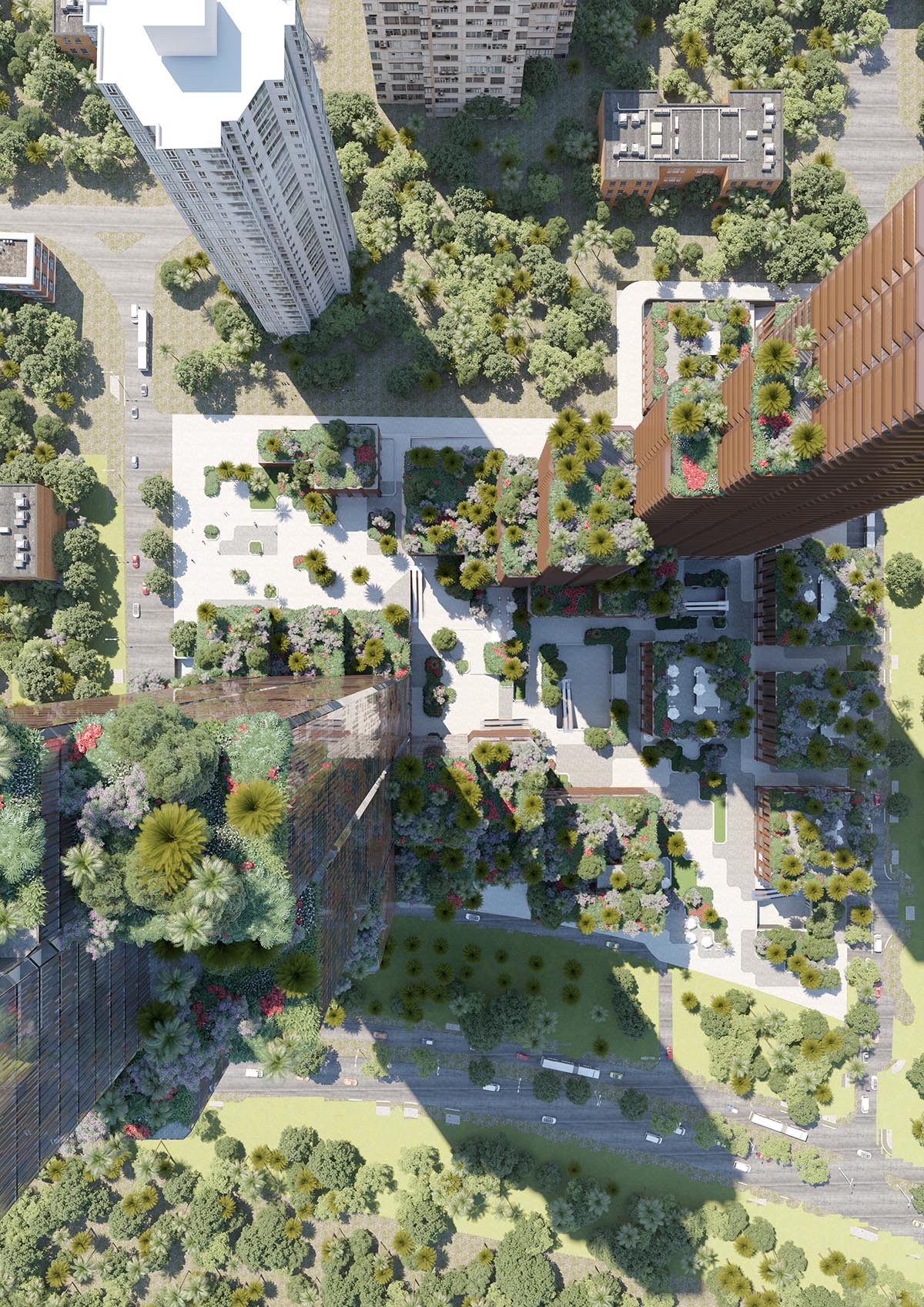 Mecanoo reveals its design proposal for Konka mixed-use towers in Shenzhen