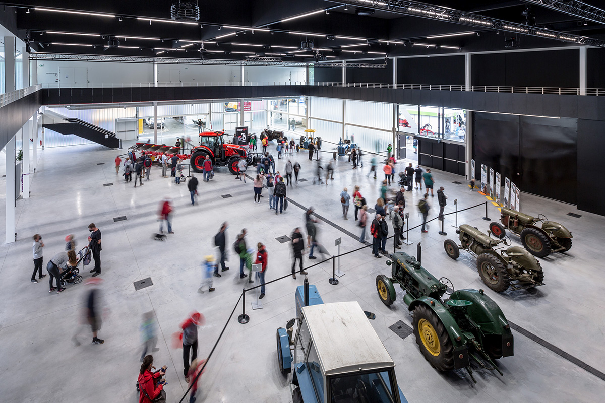 atelier A8000 designs new social and culture hall for South Bohemia in the Czech Republic