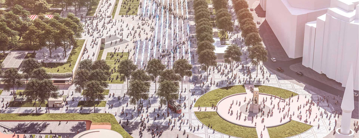 Taksim Urban Design Competition by Taksim Collective -  A Space for the Public