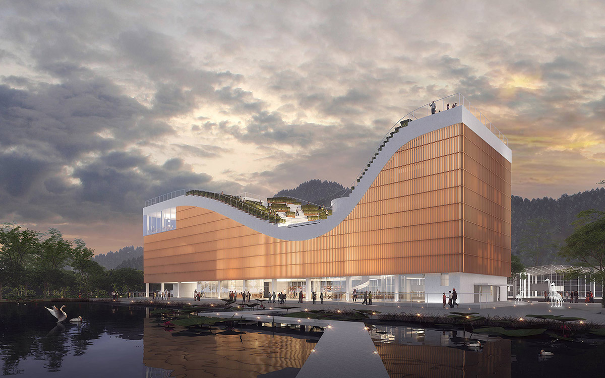 Penda China reveals design for Shili Lijiang Science Promotion Building in Guangdong