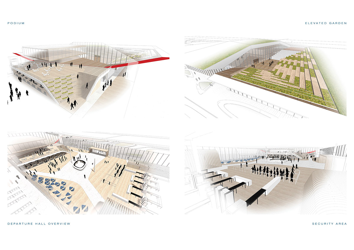 UNStudio unveils plans for the new extension for Georgia's Kutaisi International Airport