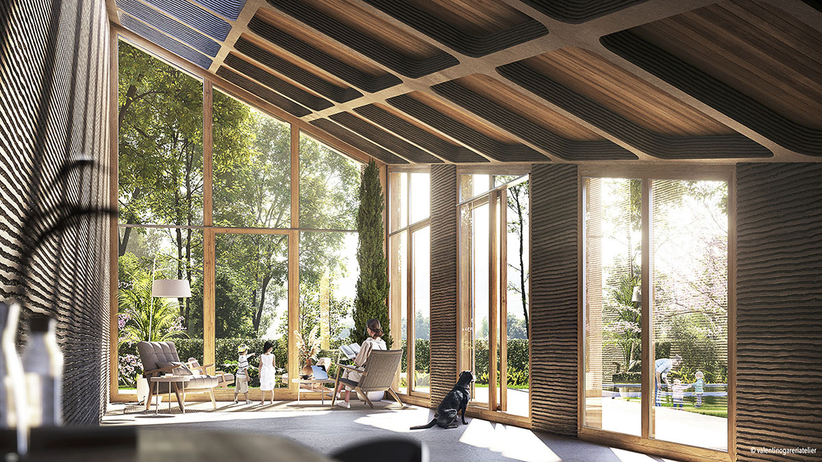 Valentino Gareri Atelier designs 3D-printed Sunflower community village