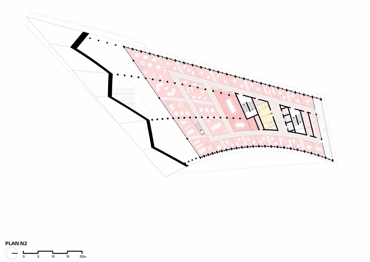 BIG and A+ Architects unveil designs for Toulouse Marengo intermodal hub