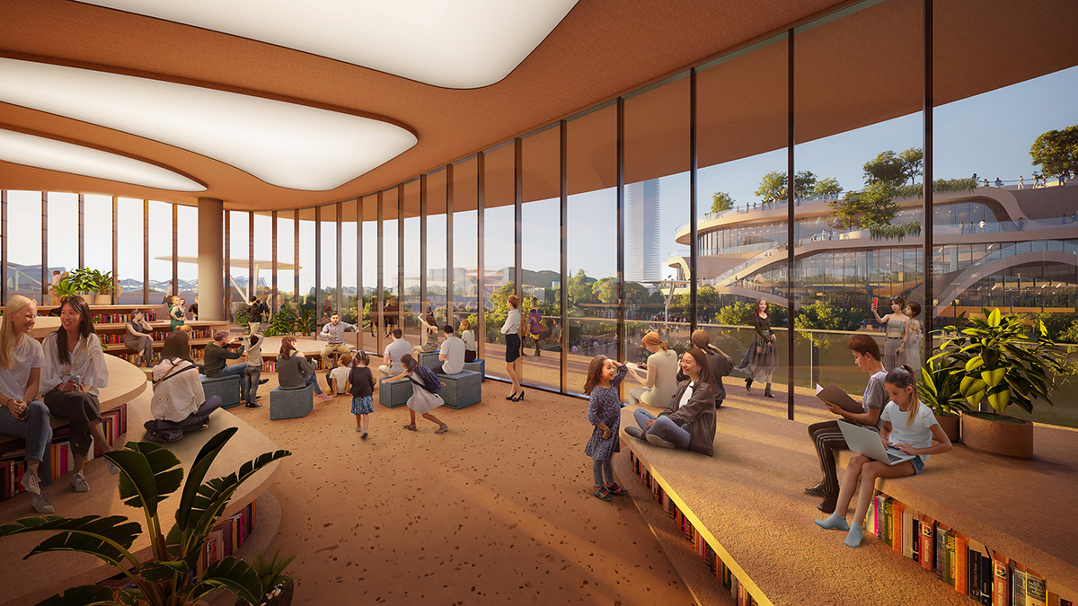 MVRDV's Shenzhen Terraces, featuring undulating accessible floor plates, begins construction