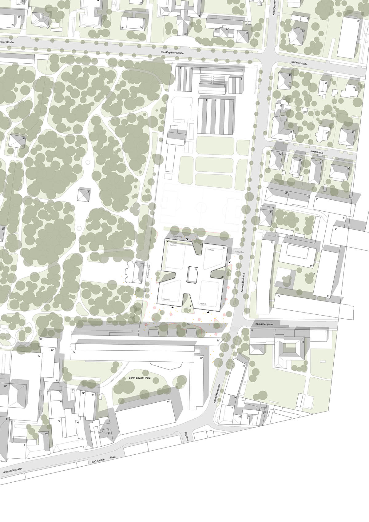 Henning Larsen wins competition to design prestigious university campus in the heart of Innsbruck