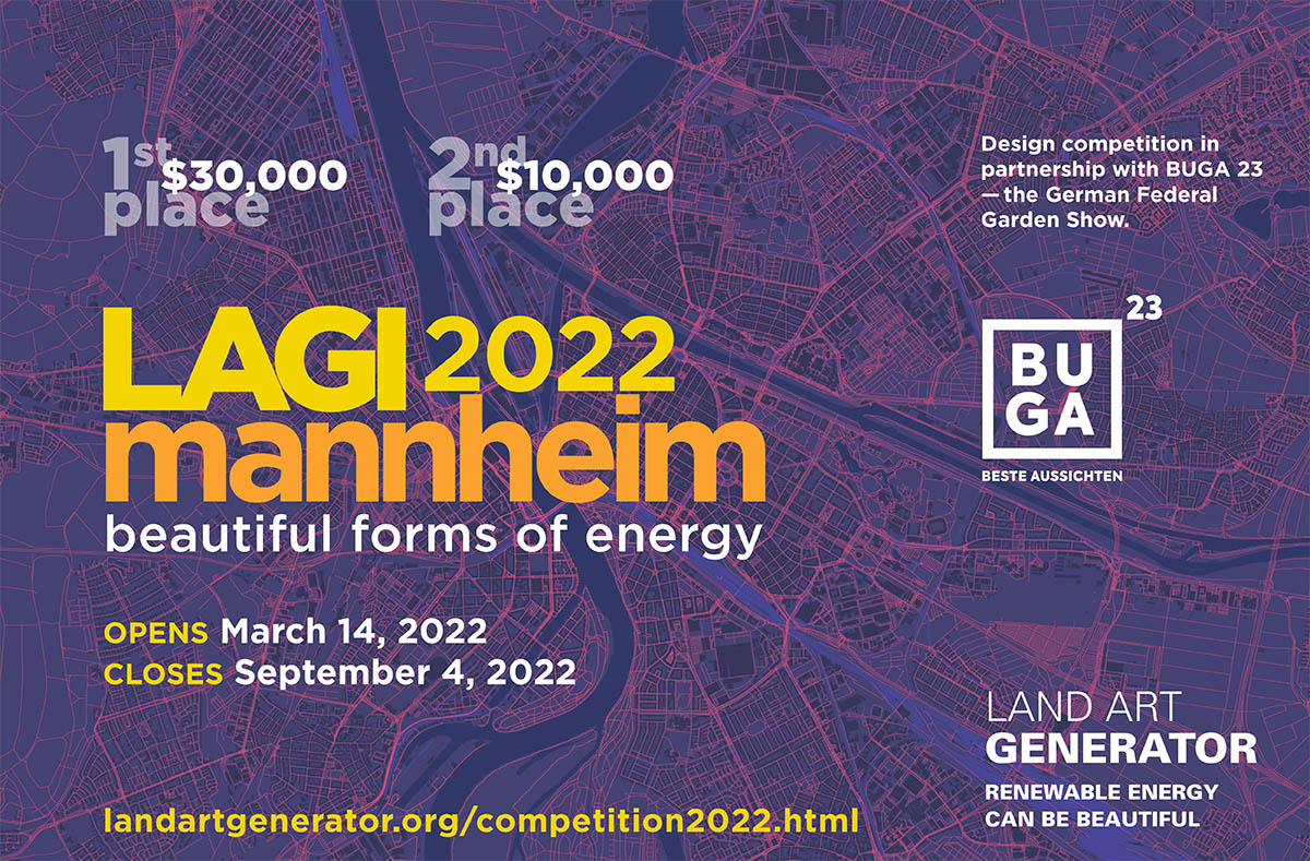 На конкурс приглашаются проекты для красивого ландшафта возобновляемых источников энергии на территории BUGA 23