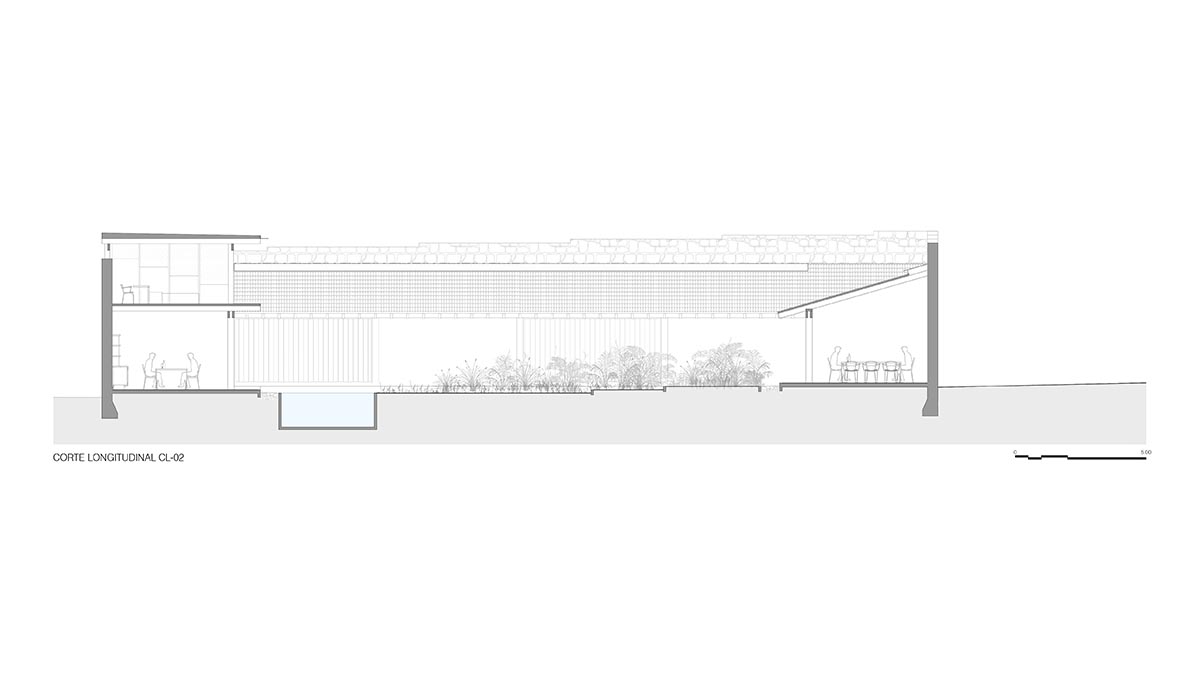 Práctica Arquitectura built La Hacienda weekend retreat with large courtyard in Mexico