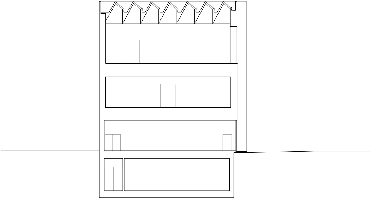 Sharp lines and introverted façade form Musée cantonal des Beaux-Arts de Lausanne by Barozzi Veiga