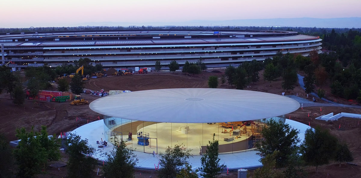 Apple Park’s Steve Jobs Theater officially welcomed visitors with its first event