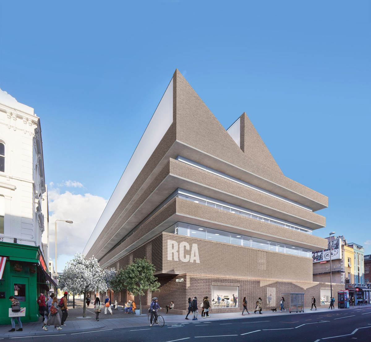 Herzog & de Meuron releases new images for £108 million RCA Battersea South campus