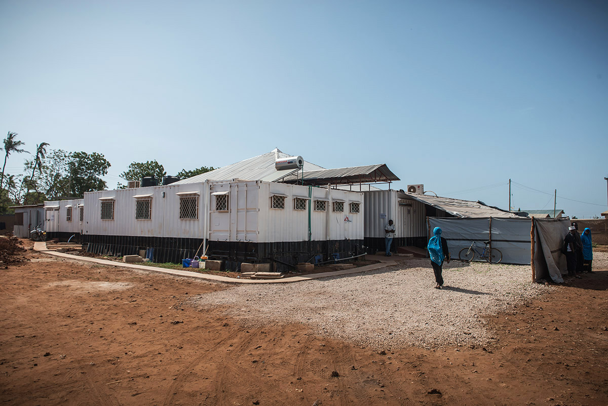 The German Doctors adapt shipping containers into 