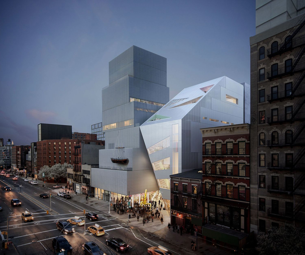 OMA unveils design for The New Museum Expansion creating a 