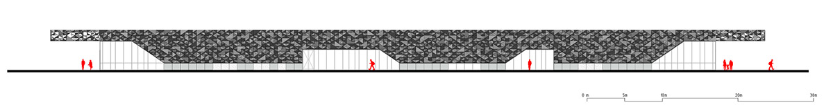 MoederscheimMoonen Architects completes Port Pavilion with black aluminum façade in Rotterdam