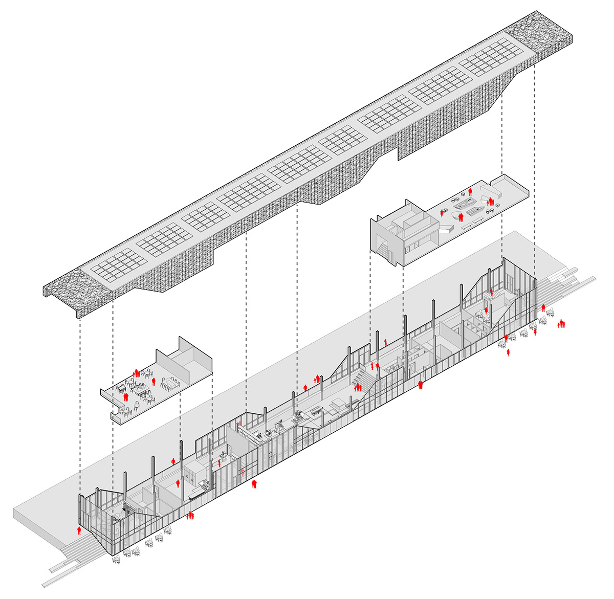 MoederscheimMoonen Architects completes Port Pavilion with black aluminum façade in Rotterdam