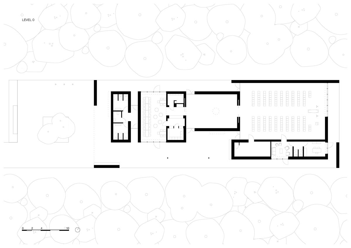 KAAN Architecten built serene Loenen Pavilion commemorating Dutch victims among pine trees