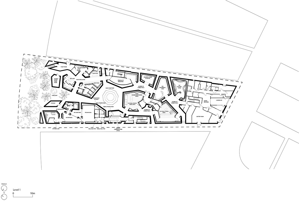 Foster + Partners reveals village-like Saudi Arabia Pavilion with meandering streets at Expo Osaka