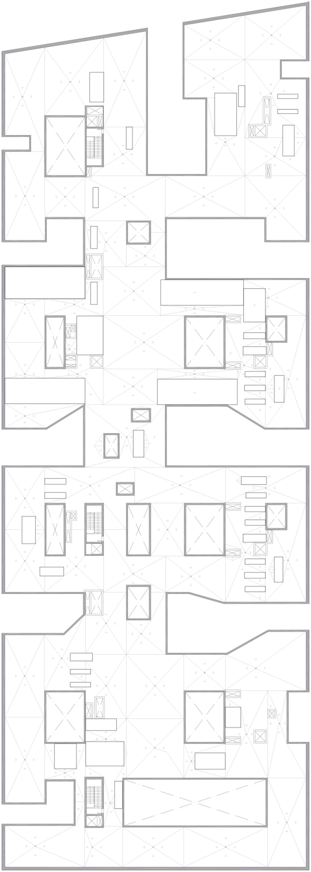 Mecanoo envisions Palace of Justice in Cordoba with cutouts and porous walls