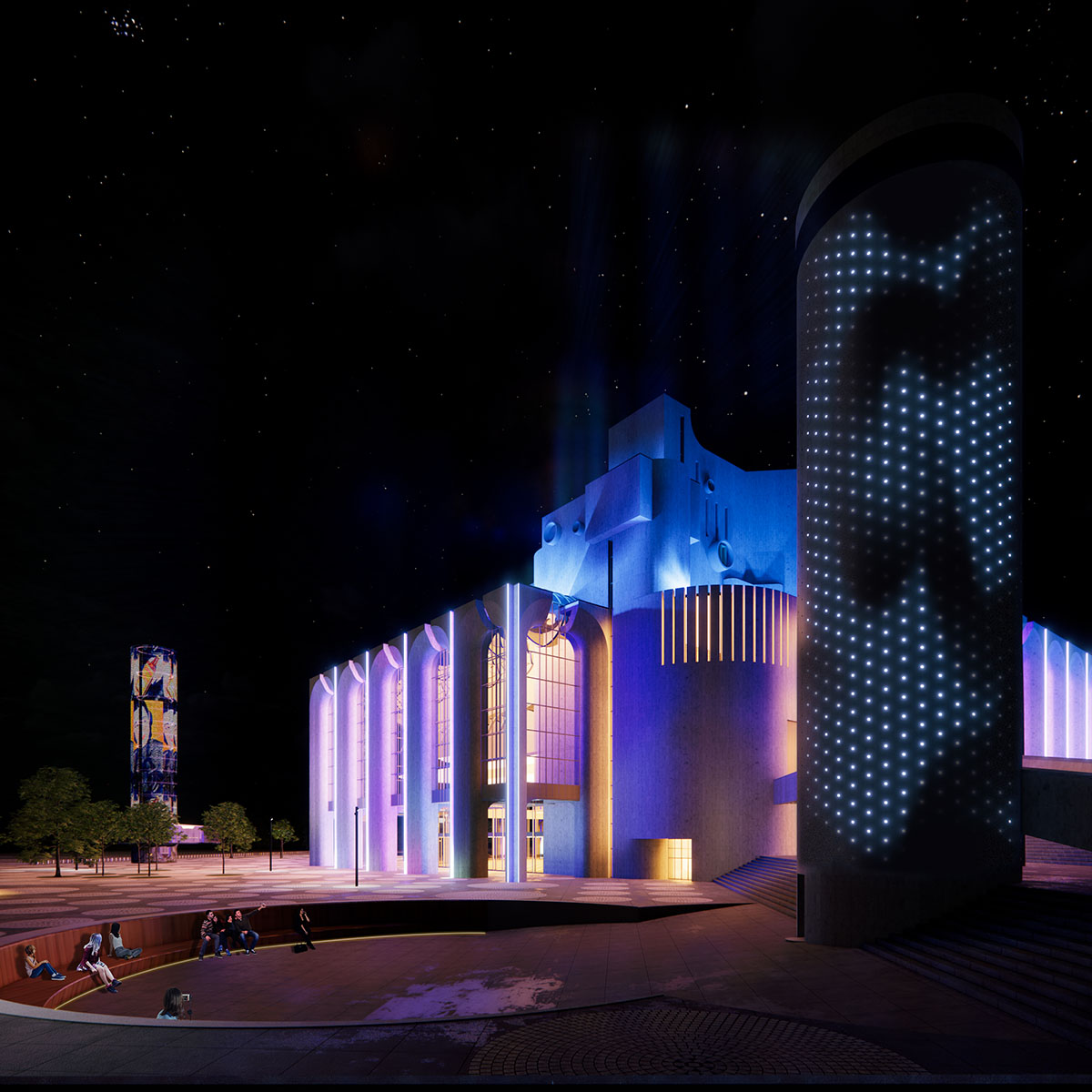 Rhizome wins competition for the renovation of Veliky Novgorod Drama Theatre in Russia