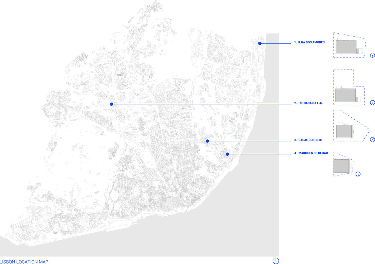 Summary built four modular kindergartens featuring colourful fa&ccedil;ades in Lisbon