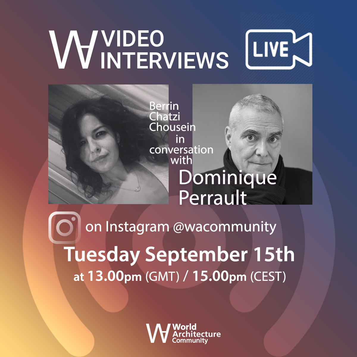 Dominique Perrault talks on