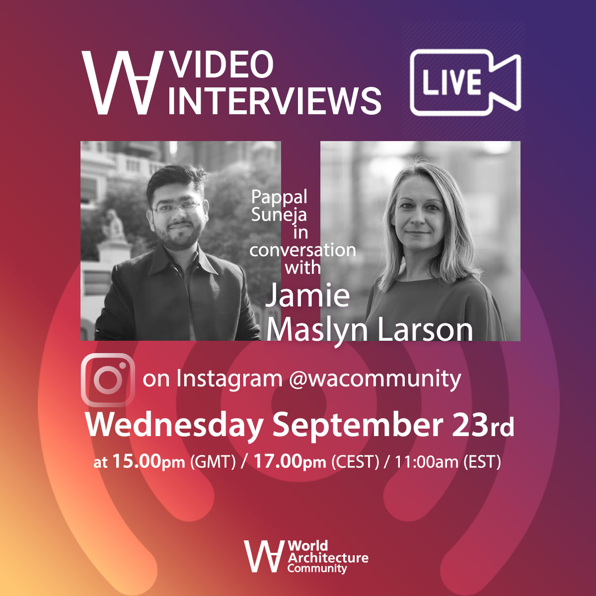 Jamie Maslyn Larson of BIG to discuss 