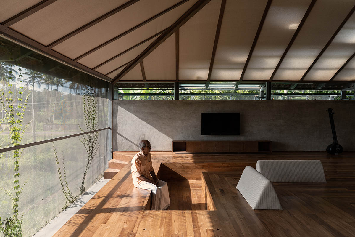 Wallmakers turns Nisarga Art Hub's spacious roof into an open air amphitheatre in Kerala