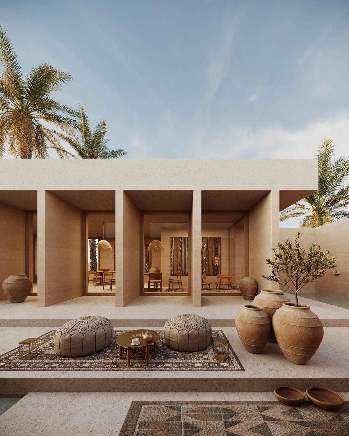 Inca Hernandez Atelier unveils Liwa Farm Village informed by the desert’s identity in Abu Dhabi