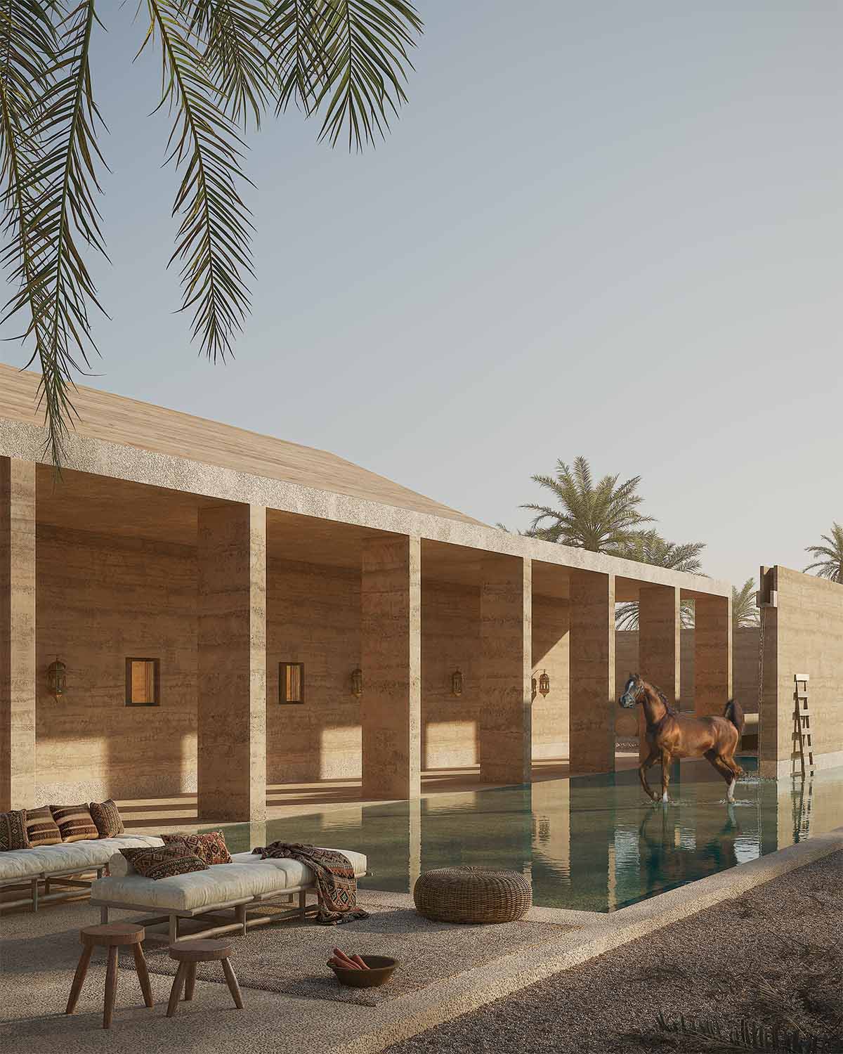 Inca Hernandez Atelier unveils Liwa Farm Village informed by the desert’s identity in Abu Dhabi