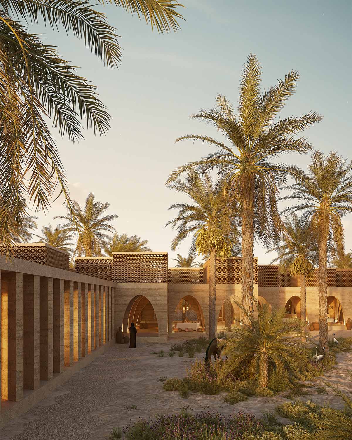 Inca Hernandez Atelier unveils Liwa Farm Village informed by the desert’s identity in Abu Dhabi