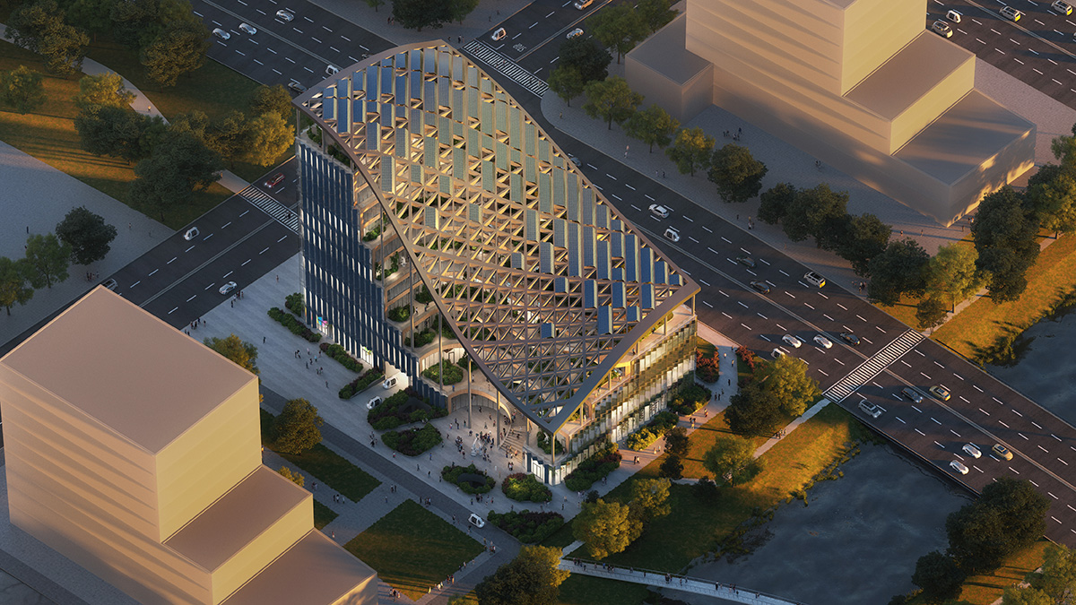 MVRDV designs LAD's R&D headquarters featuring 