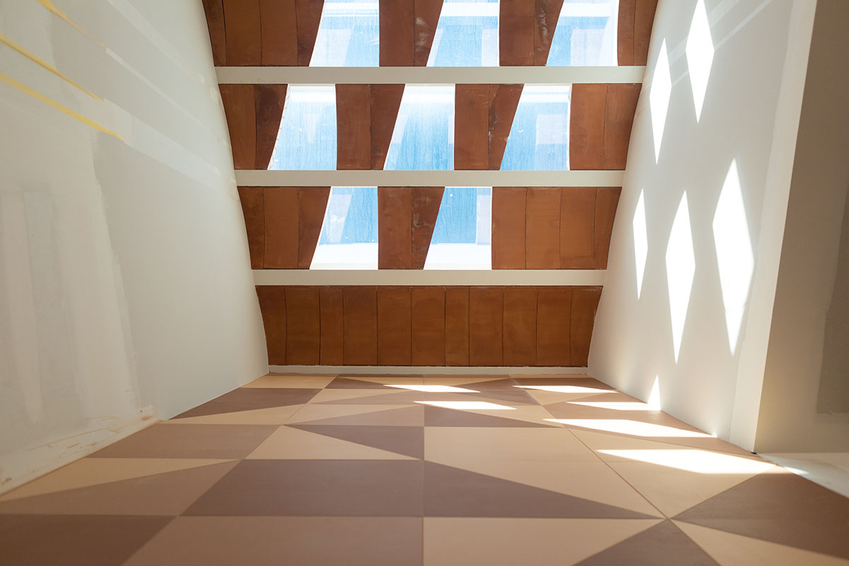 Miralles Tagliabue EMBT completes Maggie's new caring center with textured brick facade in Barcelona