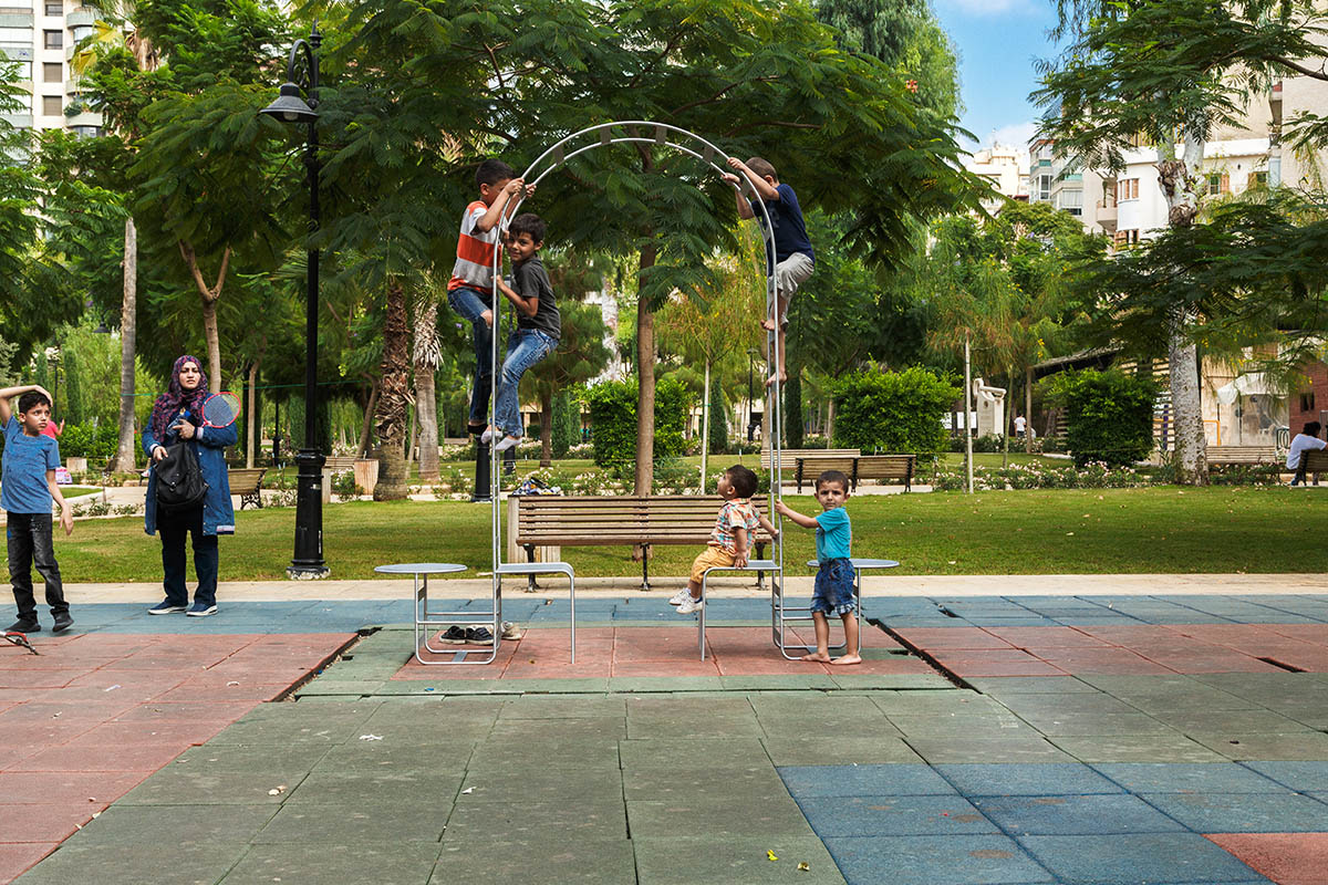 T SAKHI designed urban interventions to engage in public space for Beirut's streets