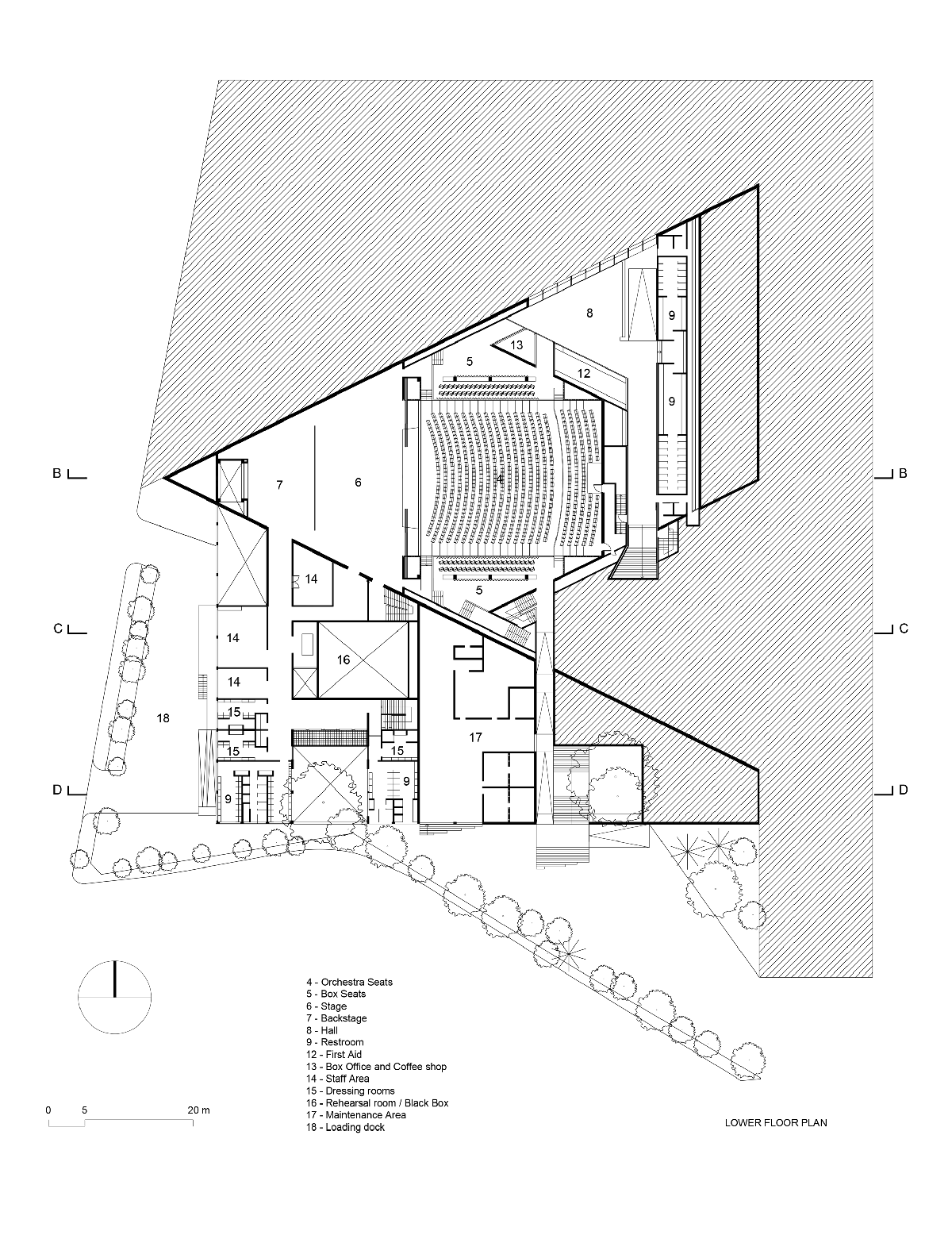 Isaac Broid and Productora's triangular Teopanzolco Cultural Center wins Oscar Niemeyer Award