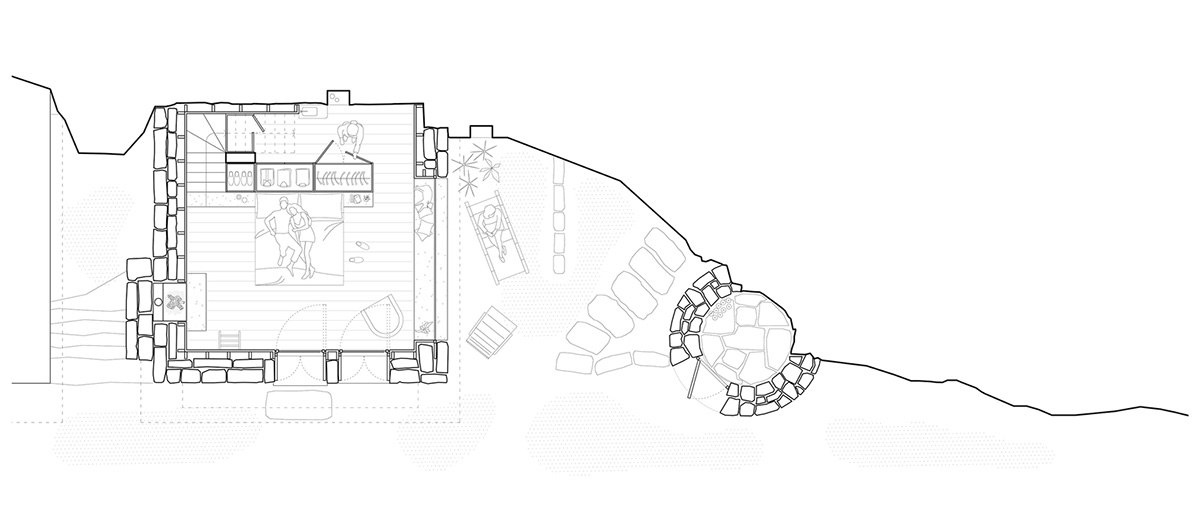 ATOMAA renovates old stone house with minimal additions and light-filled interiors in Varzo, Italy