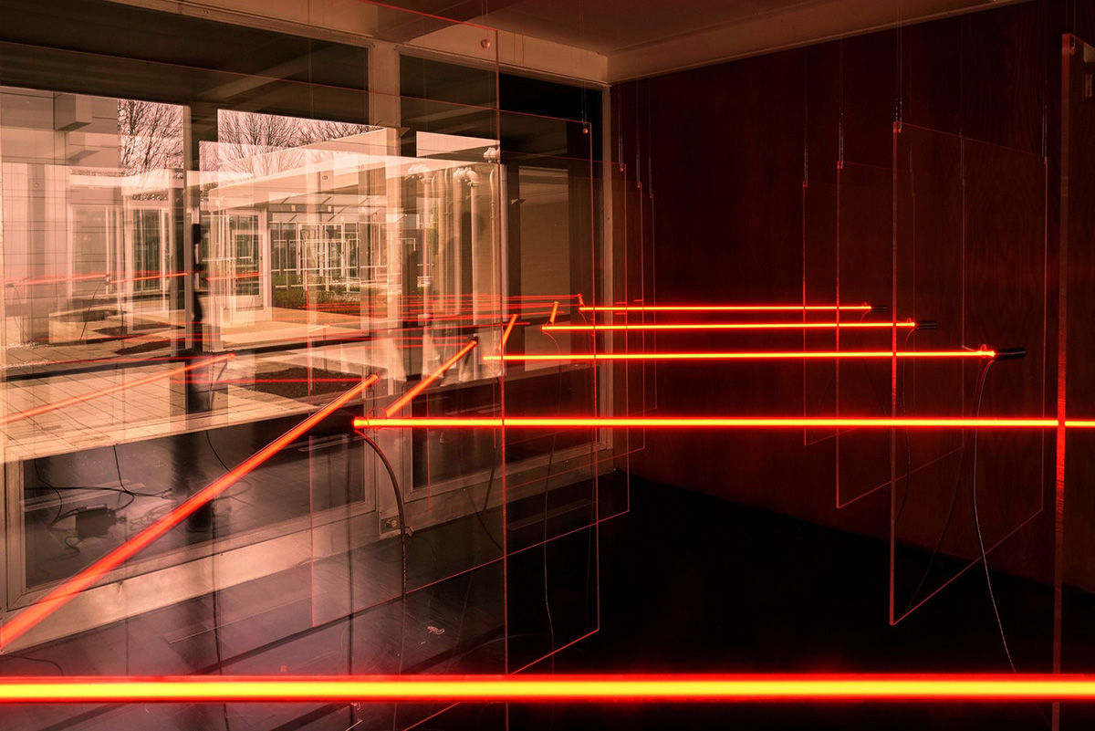 Mies van der Rohe's McCormick House revived with colorful surfaces in Chicago