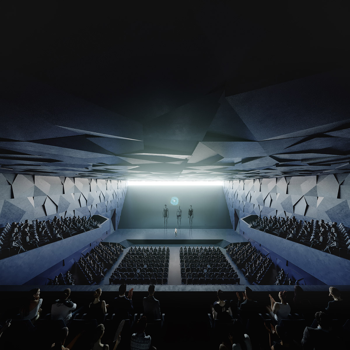 Cosmos Architecture elevates multi-functional congress center on slender columns in Banja Luka