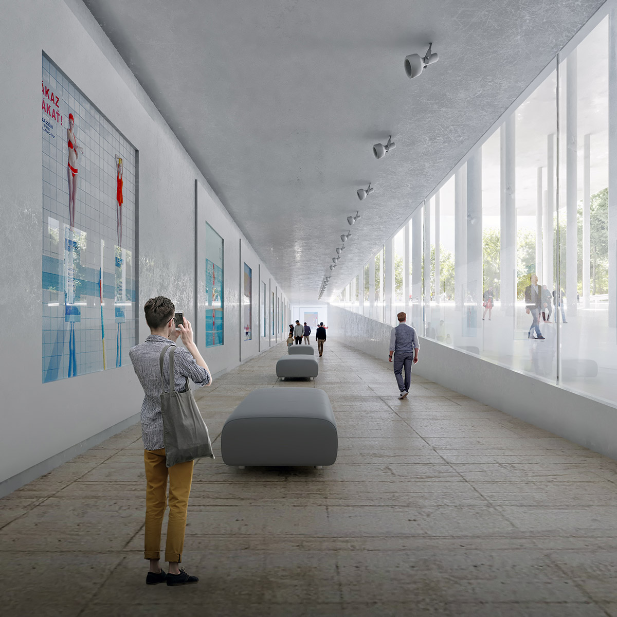 Cosmos Architecture elevates multi-functional congress center on slender columns in Banja Luka