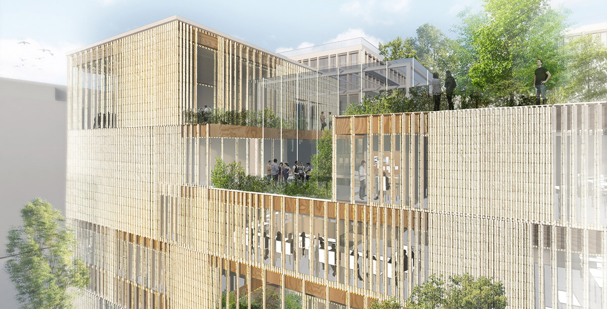 Studio Gang unveils design for Academic Building for the University of Chicago in Paris
