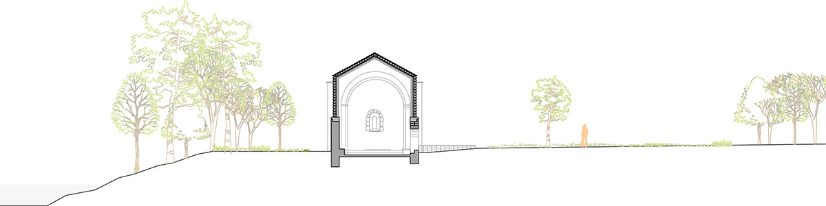 Sebastián Arquitectos SLP converts ancient hermitage into a resting space for pilgrims in Spain 