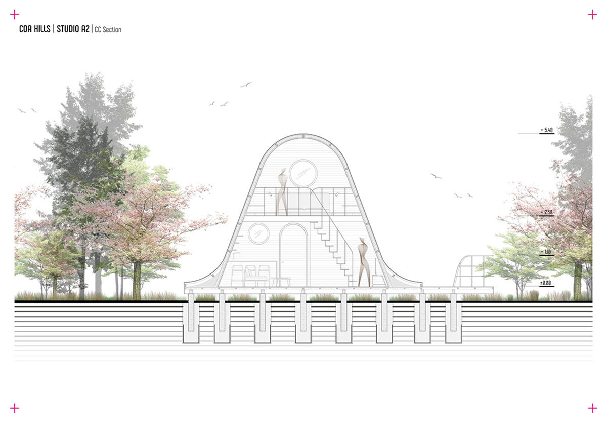 Melike Altınışık Architects unveils eco-friendly holiday resort with undulating timber roofs