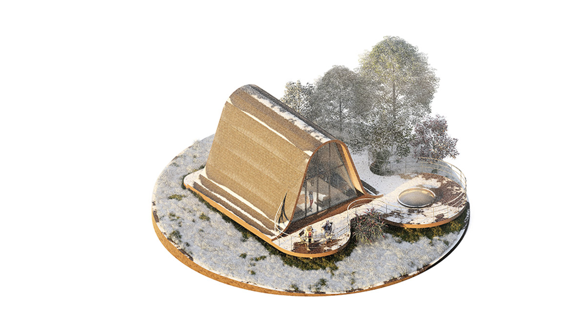 Melike Altınışık Architects unveils eco-friendly holiday resort with undulating timber roofs