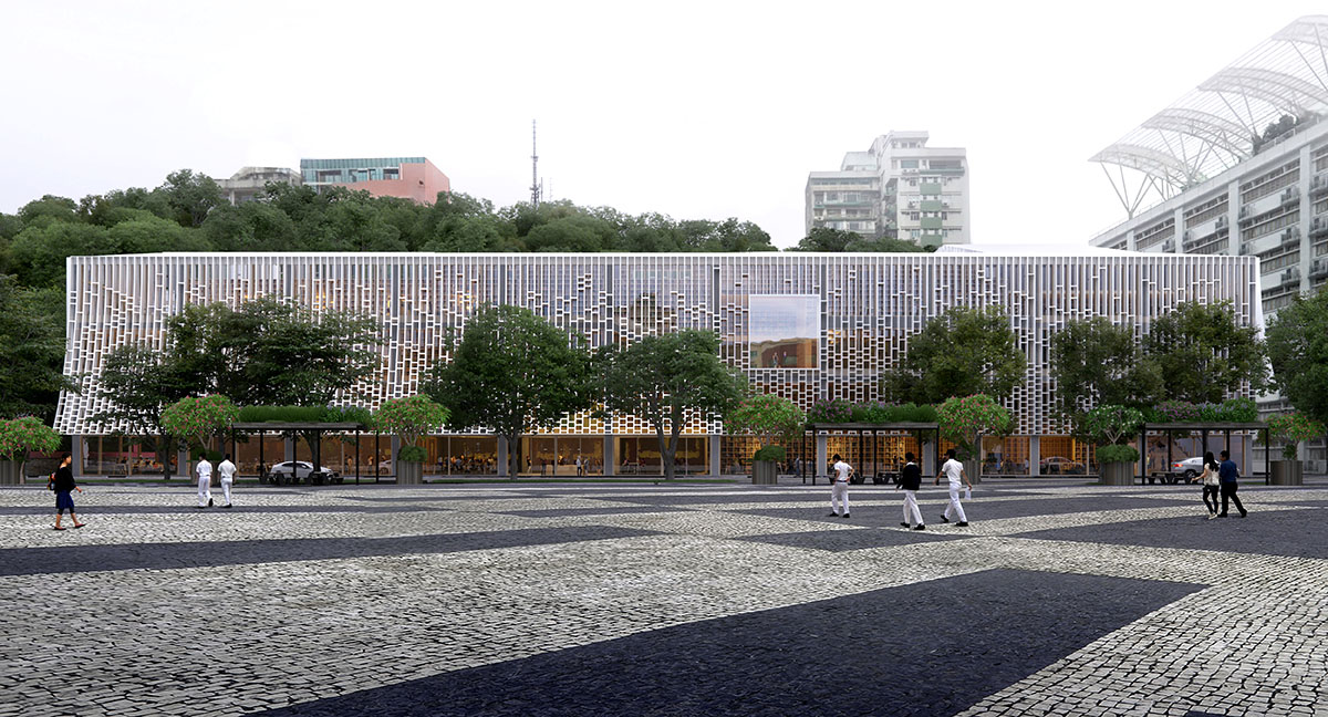 Mecanoo selected to design the new Macau Central Library in UNESCO World Heritage Site