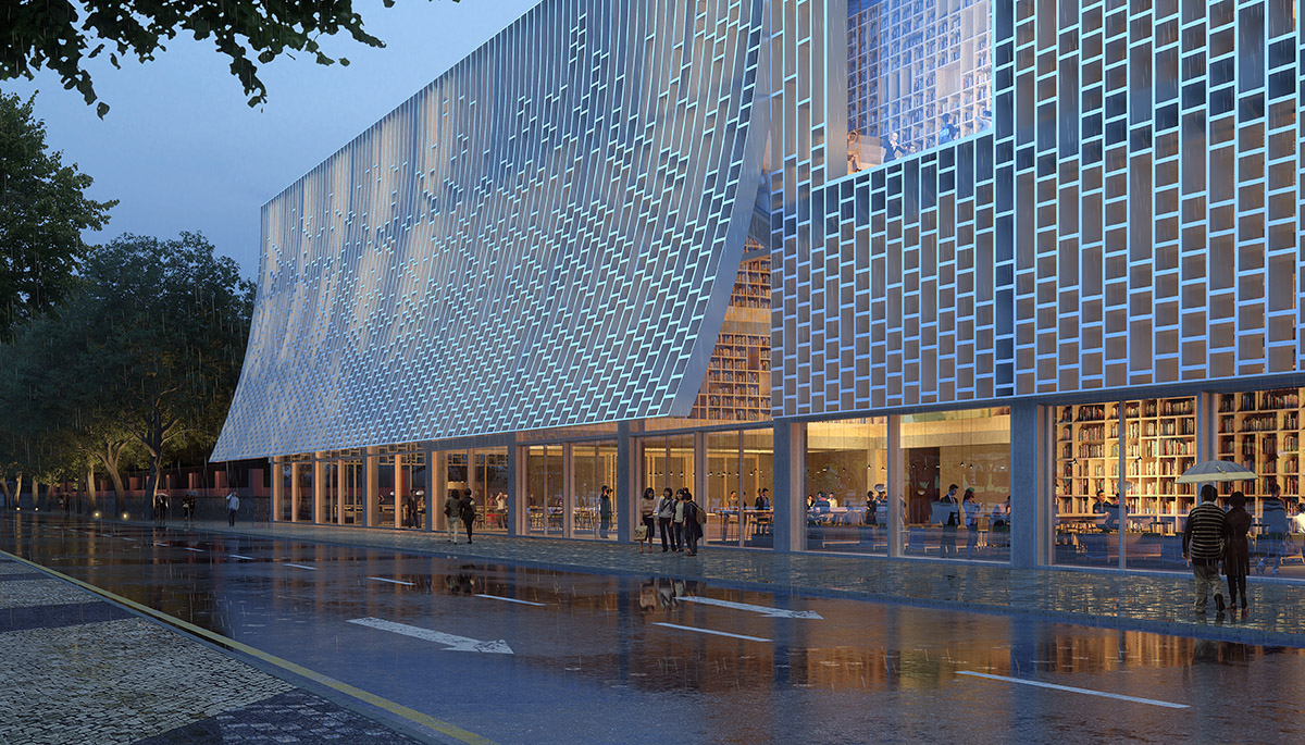 Mecanoo selected to design the new Macau Central Library in UNESCO World Heritage Site