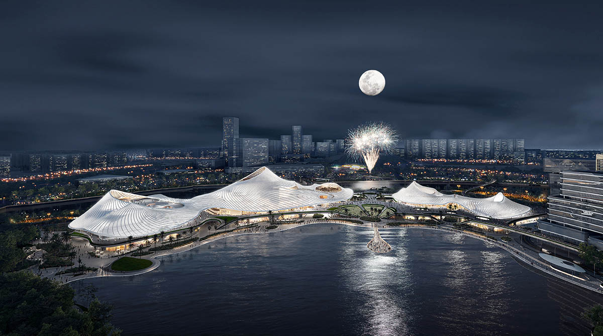 MAD Architects imagines Nanhai Art Center like 