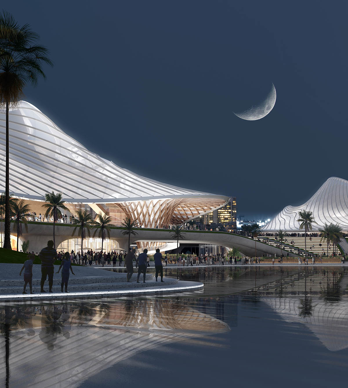 MAD Architects imagines Nanhai Art Center like 