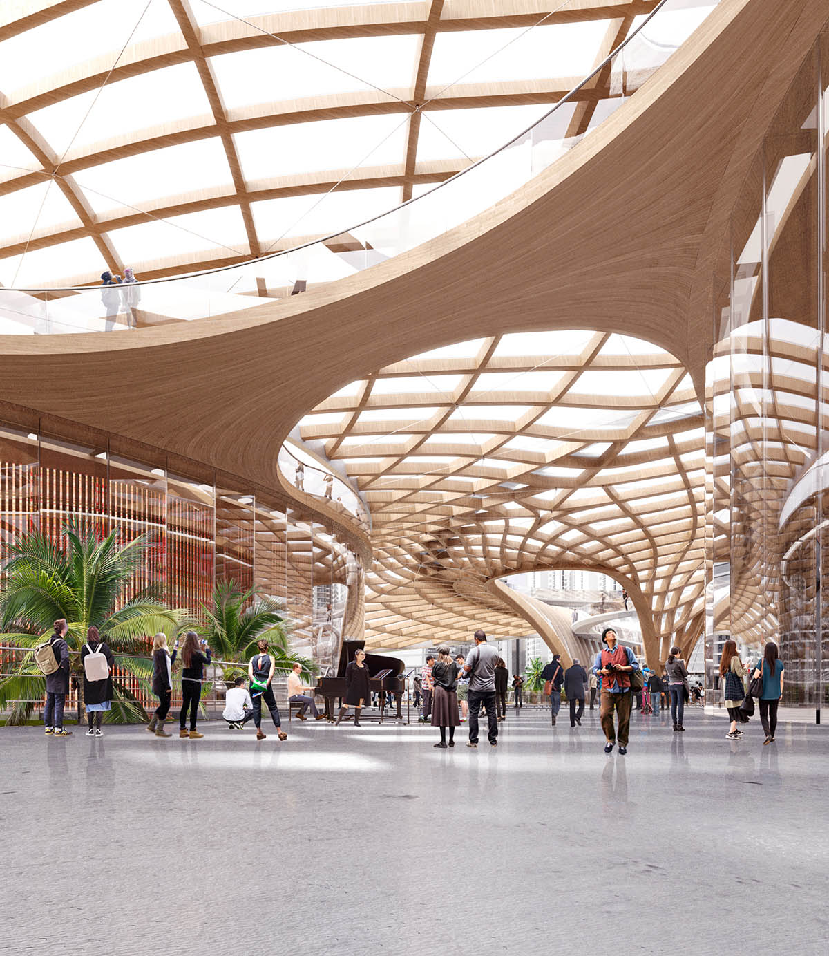 MAD Architects imagines Nanhai Art Center like 