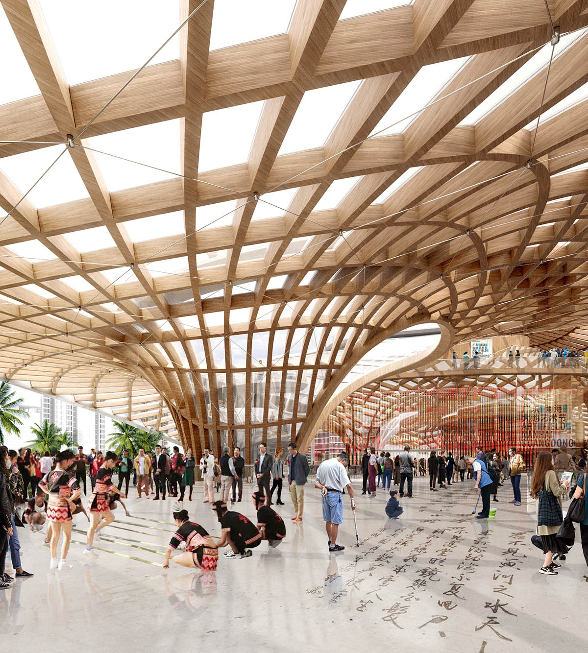 MAD Architects imagines Nanhai Art Center like 