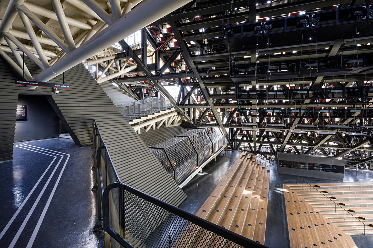 South Korean Pavilion features flying skywalk ramps and dynamic façade at Expo 2020 Dubai 